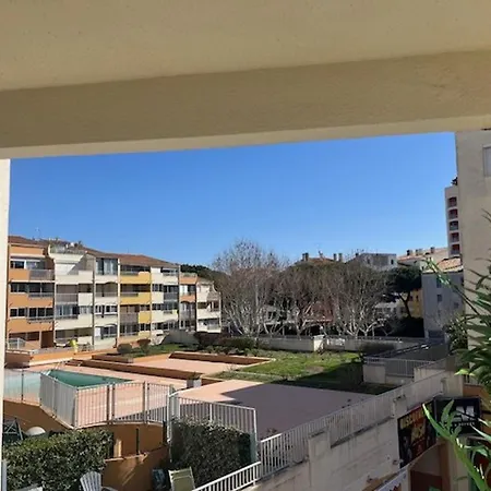 Apartmán Charmant Studio Climatise Au Cap D'agde Avec Piscine, Balcon Et Proche Port - 2 Pers. - Fr-1-749-47 *
